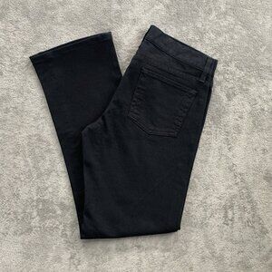 Ralph Lauren Black Label 867 Jeans Women 29 Straight Leg Mindnight Black Pants